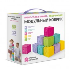 Ортодон Набор "Умные кубики" 80 пазлов (13 кубиков)