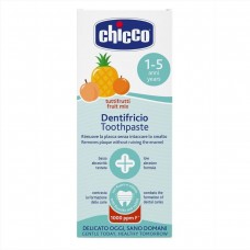 Chicco Зубная паста с фруктовым вкусом 1-5 лет