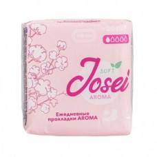 JOSEI AROMA Прокладки женские ежедневные с ароматом сакуры 1 капля 150 мм 20 шт