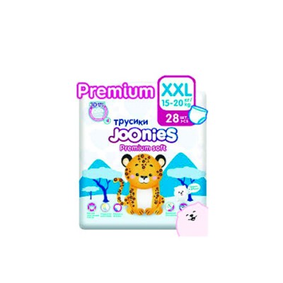 Joonies Premium Трусики XXL 28 (15-20 кг) NEW