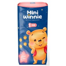 Mini Winnie Подгузники NB (2-5 кг) 68 шт