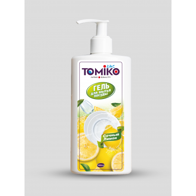 Tomiko Гель для посуды "Сочный лимон" 1000 мл