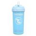 Twistshake Поильник с трубочкой Straw Cup с 6 мес 360 мл, пастельный синий арт. 78589