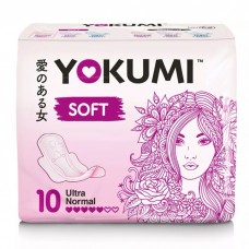 Yokumi Soft Ultra Normal Прокладки женские гигиенические 5 капель 240 мм 10 шт