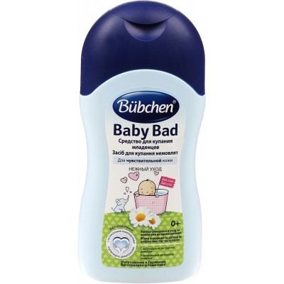 Bubchen (Бюбхен) Средство для купания младенцев для чувствительной кожи 400 мл