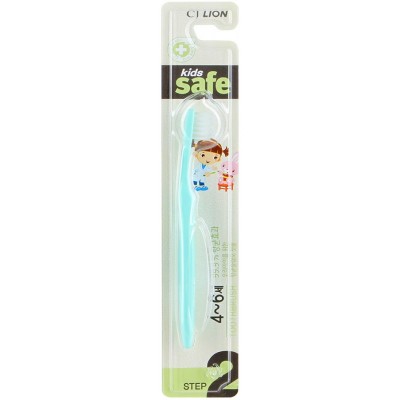 CJ Lion Зубная щетка детская Kids Safe step-2 с 4-6 лет