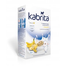 Kabrita Каша "7 злаков с бананом" на козьем молоке с 6 мес 180 гр